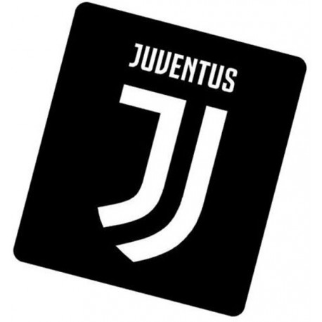 MOUSEPAD FC JUVENTUS PRODOTTO UFFICIALE 20X23CM NERO CON LOGO BIANCO PRODOTTO E DISTRIBUITO DA GIEMME ITALY