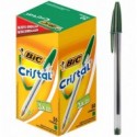 PENNA BIC CRISTAL ORIGINAL 1.0- MM.VERDE CONFEZIONE DA 50 PEZZI