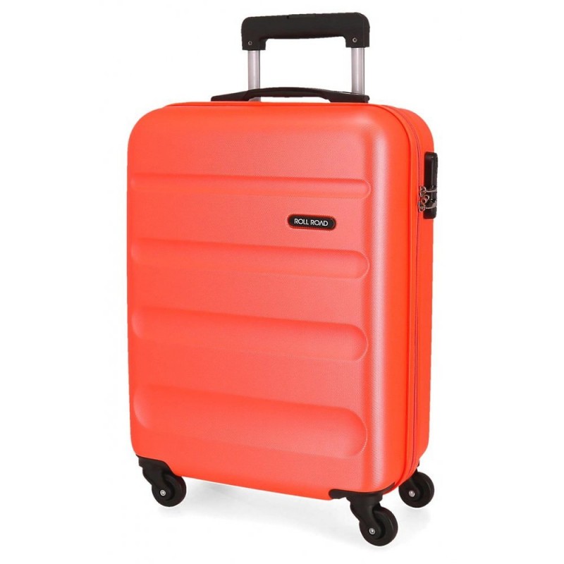 TROLLEY DA VIAGGIO ABS 4 RUOTE ROLL ROAD CORAL VALIGIA BAGAGLIO A MANO  38X55X20CM 2,5KG CHIUSU.A COMBINAZ.2ANNI GARANZIA - Parole e Pensieri