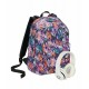 ZAINO SCUOLA SEVEN PLUME GIRL REVERSIBILE BACKPACKCON CUFFIE MUSIC OMAGGIO ZAINO THE DOUBLE PROJET GARANTITO