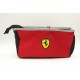 BUSTA MEDIA FERRARI KIDS P.TUTTO BEAUTY DA VIAGGIO 1 ZIP + TASCA CON ZIP LOGO SCUDERIA FERRARI PROD.UFFIC.PANINI ITALY