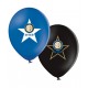 PALLONCINI IN LATTICE DIAM.12"-30CM CONFEZ.12 PZ.FC INTERNAZIONALE PROD.UFFICIALE PER FESTE DI COMPLEANNO E PARTY VARI