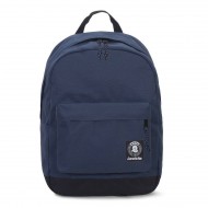 ZAINO CARLSON PLAIN INVICTA BACKPACK BLU ZAINO AMERICANO SCUOLA E TEMPO LIBERO 31X44X15CM PRODOTTO GARANTITO 2 ANNI