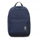 ZAINO CARLSON PLAIN INVICTA BACKPACK BLU ZAINO AMERICANO SCUOLA E TEMPO LIBERO 31X44X15CM PRODOTTO GARANTITO 2 ANNI