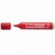 PENNARELLO TRATTO MARKER PUNTA SCALPELLO COLORE ROSSO PERMANENT INK MARCATORE