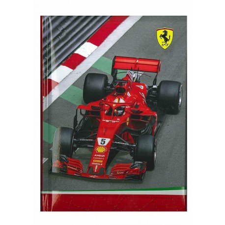 LIBRO DIARIO SCUOLA FERRARI KIDS DIARIO 12 MESI STANDARD FOTO E STORIA DELLA SCUDERIA E PILOTI FERRARI PROD.UFFICIALE