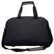 BORSA DA VIAGGIO MOVOM BAND 55X35X25CM NERA GRIGIA CON TRACOLLA 1 ZIP 3 TASCHE INTERNE +1 EST.CON ZIP 100% POLIEST