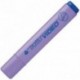 EVIDENZIATORE TRATTO VIDEO VIOLA LILLA FLUORESCENT INK PUNTA A SCALPELLO DA1 A 5 MM.MADE IN ITALY