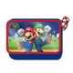 SCHOOL PACK ZAINO SCUOLA SUPER MARIO BROS ESTENSIBILE DIM.40X13+9EST.X29CM.+ASTUCCIO 3 CERNIERE COMPLETO