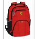 ZAINO BIG SCUDERIA FERRARI ROSSO CON LOGO BASE NERA 45X32X16CM SCHIENALE IMBOTTITO PRODOTT.UFFICIALE PANINI SCUOLA ITALY