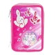 ASTUCCIO TRIPLO MIRACLE TUNES FUCSIA STAM.A RILIEVO INTERNO 43 PEZZI GIOTTO/TRATTO/LYRA DISTRIB.DA GIOCHI PREZIOSI ITALY