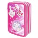 ASTUCCIO TRIPLO MIRACLE TUNES FUCSIA STAM.A RILIEVO INTERNO 43 PEZZI GIOTTO/TRATTO/LYRA DISTRIB.DA GIOCHI PREZIOSI ITALY