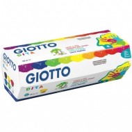 COLORI A DITA GIOTTO 6 BARATTOLI 100ML.