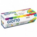 COLORI A DITA GIOTTO 6 BARATTOLI 100ML.