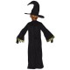 COSTUME MAGO STREGONE 5/6 ANNI TUNICA E CAPPELLO VESTITO CARNEVALE E HALLOWEEN A TEMA MAGO MERLINO HORROR NO ACCESSOR