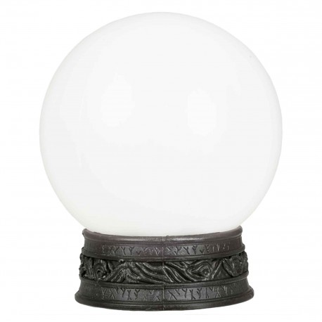 SFERA MAGICA 20CM COLORI LUCI E SUONO ARTICOLI DECORATIVI PER HALLOWEEN ALLESTIMENTI VETRINE SALE FESTE E SCENE HORROR