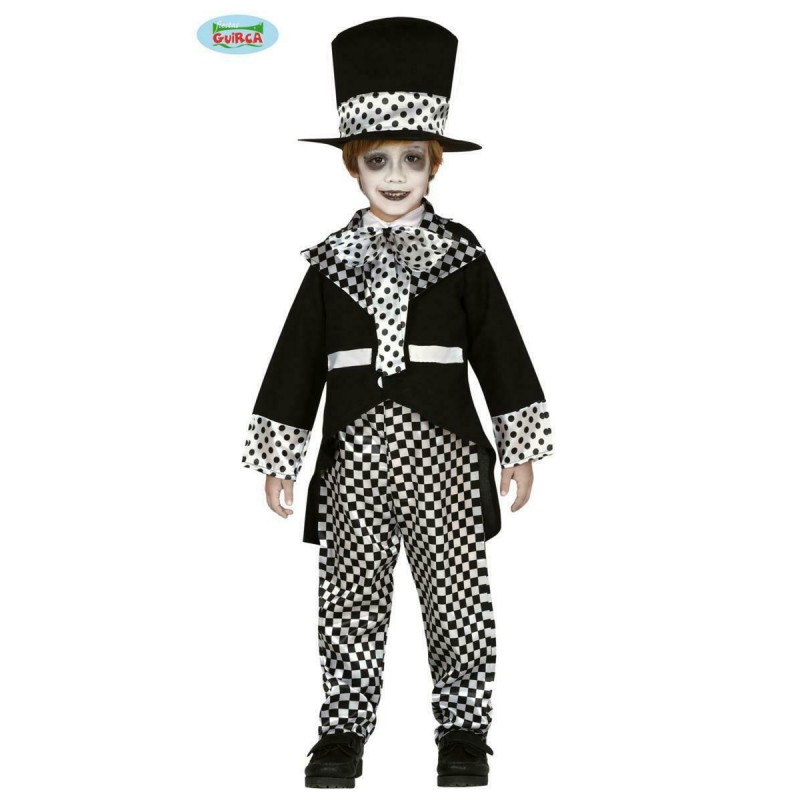 COSTUME VESTITO ABITO TRAVESTIMENTO CARNEVALE HALLOWEEN COSPLAY BAMBINO  ZOMBIE - 0729 (anni 08/10)