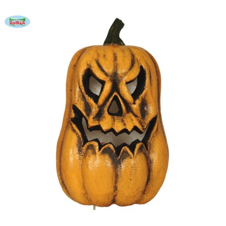 ZUCCA GRANDE VIVENTE36X22CM LUCI SUONI SI MUOVE E BALLA ADDOBBI PER SALE FESTE VETRINE SCENE SPETTACOLI HORROR HALLOWEEN