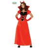 COSTUME DIAVOLESSA TG.L42/44 VESTITO E DIADEMA PER TRAVESTIMENTI DI HALLOWEEN CARNEVALE E PARTY A TEMA DIAVOLO NO ACCESS