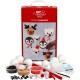 SET DECORAZIONI POLARI CREATIV CHRISTMAS SCATOLA 7 POLAR ORNAMENTS KIT PASTA DA MODELLARE