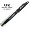 PENNA FC JUVENTUS TOUCH CON CLIP IN METALLO FUSTO NERO PRODOTTO UFFICIALE IN ELEGANTE SCATOLA REGALO NERA GIEMME ITALY