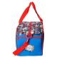 BORSA DA VIAGGIO SPIDERMAN MARVEL ORIGINAL 40X28X22CM BORSONE CON TRACOLLA UTILE PER PISCINA /PALESTRA STAMPA A RILIEVO