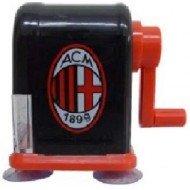 TEMPERAMATITE MACININO CON SERBATOIO AC MILAN DA TAVOLO CON VENTOSE E MANOVELLA 7X4,5X4,5CM PRODOTTO UFFICIALE ITALY