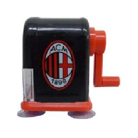 TEMPERAMATITE MACININO CON SERBATOIO AC MILAN DA TAVOLO CON VENTOSE E MANOVELLA 7X4,5X4,5CM PRODOTTO UFFICIALE ITALY