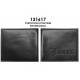 PORTAFOGLIO FC JUVENTUS IN VERA PELLE 11X9XX1,5CM 2 ANTE SCATOLATO PRODOTTO UFFICIALE OFFICIAL PRODUCT IMMA SPA ITALY