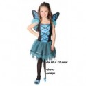 COSTUME PER FESTE DI CARNEVALE E PARTY VARI. FARFALLA MARIPOSA 10/12 ANNI INFANTIL VESTITO CON ALI INCLUSI.COD.82658