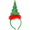 CERCHIETTO ALBERO DI NATALE DONNA BAMBINA GUIRMA CON PELO