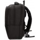 ZAINO ORGANIZZATO PORTA PC PER LAVORO/VIAGGIO/TEMPO LIBERO MOVOM MANHATTAN NERO MULTI TASCHE 31X44X15CM 100%POLIESTER