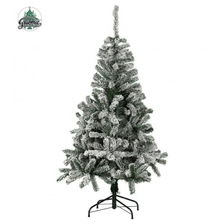 ALBERO DI NATALE ECOLOGICO INNEVATO "ALASKA" 658 RAMI 210CM CHRISTMAS TREES GUIRMA