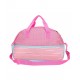 BORSA DA VIAGGIO SOFT CON TRACOLLA 1 ZIP PINK VIBES MINNIE DISNEY 40X24X18CM UTILE PER PALESTRA PISCINA E VIAGGI VARI