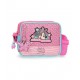 TRACOLLINA PINK VIBES MINNIE MOUSE DISNEY 18X15X5CM MULTICOLOR CON APPLICAZIONI PORTACHIAVI INCLUSO