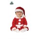 COSTUME BABBO NATALE BIMBA NEONATO 6/12 MESI VESTITO E CAPPELLO PER TRAVESTIMENTI E SCENE NATALIZIE MAMA NOEL NO ACCESS