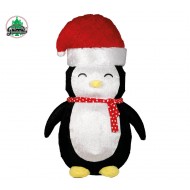 PINGUINO NATALE GONFIABILE 183CM DECORAZIONI NATALIZIE FUNZIONA A CORRENTE 220V/240V 30W SANTA CLAUS DISTRIB.DA GUIRMA