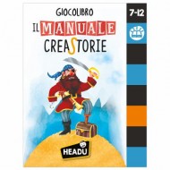 GIOCOLIBRO IL MANUALE CREASTORIE HEADU 7-12 ANNI MADE IN ITALY GIOCO RICREATIVO