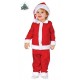 COSTUME BABBO NATALE BABY 6/12 MESI VESTITO BABBO NATALE COMPLETO 3 PZ. CAPPELLO/GIACCA E PANTALONI APERTURA A STRAPPO