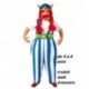 VESTITO CARNEVALE FORZUDO INFANTIL 4/6 ANNI OBELIX