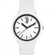OROLOGIO DA POLSO AL QUARZO FC JUVENTUS NEW GENT QUADRANTE 39MM BIANCO CINTURINO PVC BIANCO PROD.UFFICIALE LOWELL ITALY