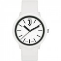OROLOGIO DA POLSO AL QUARZO FC JUVENTUS NEW GENT QUADRANTE 39MM BIANCO CINTURINO PVC BIANCO PROD.UFFICIALE LOWELL ITALY
