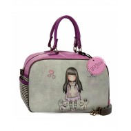 BORSA DA VIAGGIO CON TRACOLLA TALL TAILS GORJUSS SANTORO LONDON ORIGINAL.37X25X15CM ECOPELLE MODA DONNA RAGAZZA 100%PVC