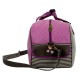 BORSA DA VIAGGIO CON TRACOLLA TALL TAILS GORJUSS SANTORO LONDON ORIGINAL.45X25X25CM ECOPELLE MODA DONNA RAGAZZA 100%PVC