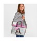 BORSA PORTA TABLET CON TRACOLLA LAVORO E DA VIAGGIO TALL TAILS GORJUSS SANTORO LONDON ORIG.39X28X6,5CM ECOPELLE 100%PVC