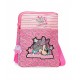 TRACOLLINA PIATTA PINK VIBES MINNIE MOUSE DISNEY 13X16X1,5CM MULTICOLOR CON APPLICAZIONI