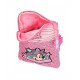 TRACOLLINA PIATTA PINK VIBES MINNIE MOUSE DISNEY 13X16X1,5CM MULTICOLOR CON APPLICAZIONI