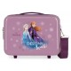 BEAUTY DA VIAGGIO RIGIDO ABS FROZEN DESTINY AWAITS DISNEY ORIGINAL 29X21X5CM CON FASCIA AGGANCIO AL TROLLEY JOUMMA BAGS