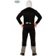 COSTUME CARNEVALE TG.L CAMICIA/CAPUCCIO CINTA PANTALONI VIDEOGAME SOLDATO MENS SKULL TROOPER SKELETON FORTNIT.NO ACCESSO