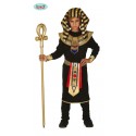 COSTUME CARNEVALE EGIZIANO FARAONE 7/9 ANNI VEST.PANTALONI C.COLLO CINTU.PER TRAVESTIMENTI A TEMA ANTICO EGITTO NO ACCES